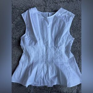 Francesca's Collections Crisp White Blouse